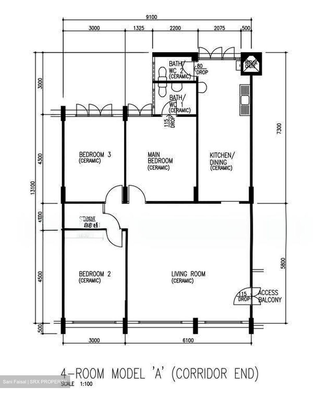 Blk 437 Yishun Avenue 6 (Yishun), HDB 4 Rooms #633050261